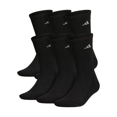 adidas Mens Athletic Cushioned Crew Sock 6 Pack