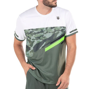 K Swiss Sea Spray & Coal Urban Short Sleeve Crew